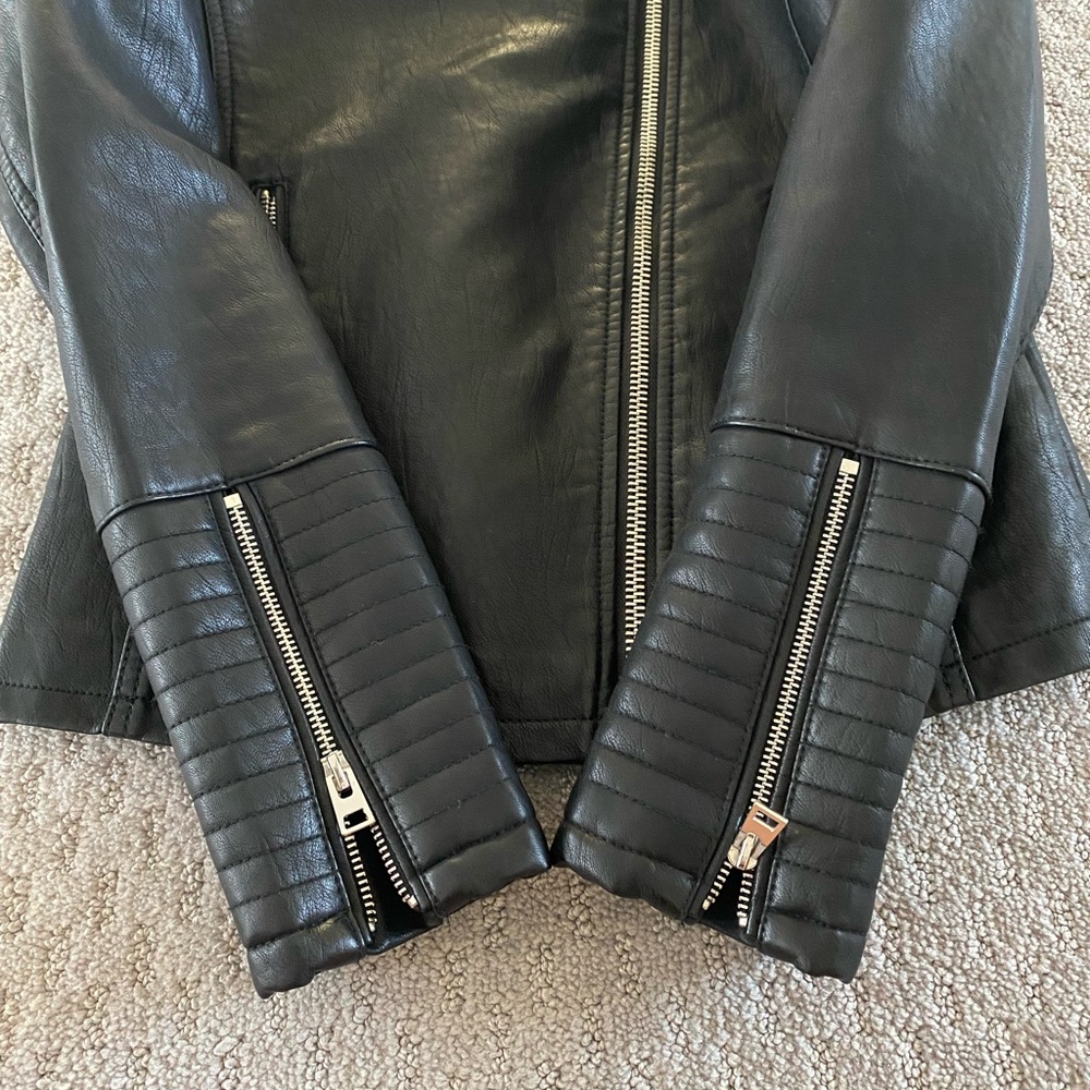 Topshop Rosa Biker Jacket - Picture 8 of 15